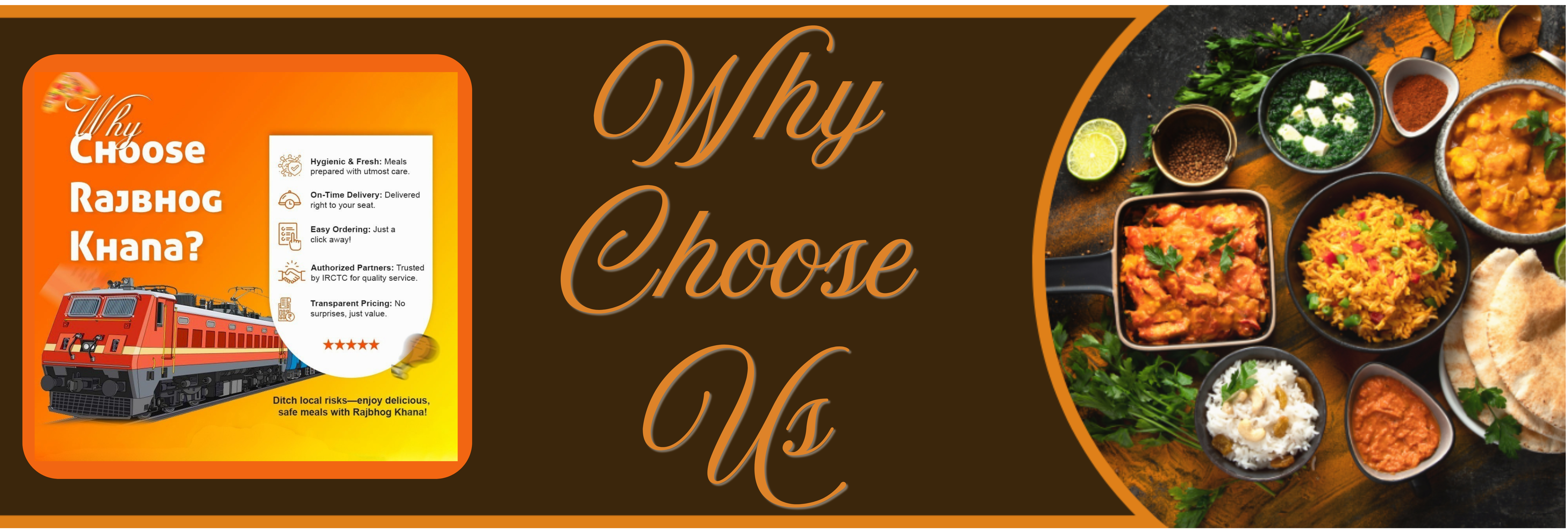 order food in train with RajBhog Khana